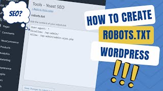 🤖 How To Create a Robotstxt File For SEO Using WordPress  A Beginners Guide [upl. by Main]