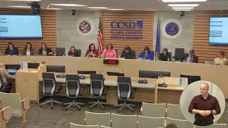 CCSD Board of School Trustees  Regular Meeting 61324 [upl. by Bertolde558]