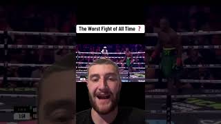 Is KSI VS Tommy Fury The Worst Fight of All Time ❓ tommyfury ksi boxing [upl. by Floria]