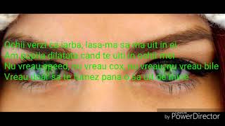 Debu feat AGBR Ochii verzi  versuri lyrics  Alex Lyrics [upl. by Wilda]