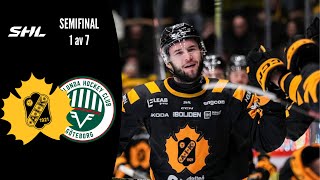 Skellefteå AIK  Frölunda HC  Höjdpunkter  Semifinal 1  SMSlutspel 2024 [upl. by Icart]