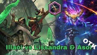 Illaoi vs Lissandra and Asol One Turn  Legends Of Runeterra [upl. by Piotr]