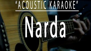 Narda  Kamikazee Acoustic karaoke [upl. by Enenaej]