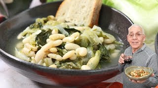 Escarole and Beans  Two Versions [upl. by Camilia]