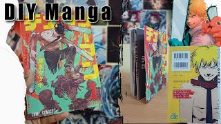 How i printed and made a Manga DIY Manga Part1 [upl. by Prunella927]