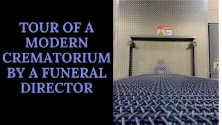 A Tour of a Modern Crematory by a Mortician [upl. by Nyliahs]