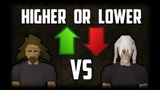 OSRS Challenges Higher or Lower Challenge  Runescape 2007  EP70 [upl. by Amick]