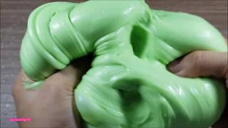 DIY Vaseline Flour Fluffy Slime No Borax [upl. by Aserat]