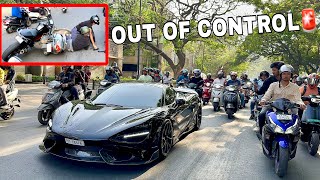 THINGS WENT WRONG  PEOPLE WENT CRAZY SEEING MCLAREN 765XS [upl. by Auhel]