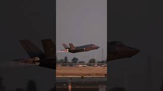 F35 Lightning II Slow Motion shorts usairforce fighterjets [upl. by Eerolam331]