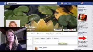 How To Reposition A Cover Photo In Facebook [upl. by Anton]