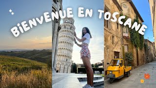 Je découvre la Toscane avec mon van Vlog Italie [upl. by Milo]