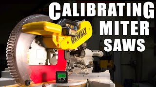 Adjusting Miter Saws For Accurate amp Square Cuts [upl. by Nolram891]