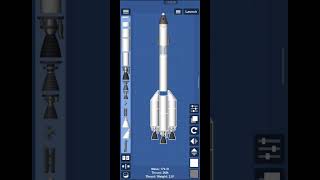 How to make a rocket in Spaceflight simulator ONLY BEGINNERS ROCKET [upl. by Evander]