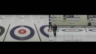 2024 Alberta Mixed Curling Championship  Semifinal  Powell vs Balderston [upl. by Ardnuassac214]