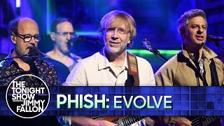 Phish Evolve  The Tonight Show Starring Jimmy Fallon [upl. by Deppy]