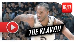 Kawhi Leonard Full Highlights vs Rockets 20170306  39 Pts 6 Reb MVP MODE [upl. by Thill126]