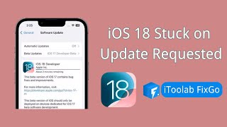 Quick Fix iOS 18 Stuck on Update Requested amp Estimating Time Remaining on iPhone in 2024 [upl. by Rosalinda267]