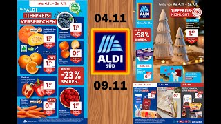 ALDI Süd Prospekt Angebote der Woche vom 04 11 09 11 2024 Die besten Schnäppchen der Woche [upl. by Humfrey894]