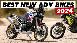 16 Best New amp Updated Adventure Motorcycles For 2024 [upl. by Akenehs]