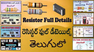 Resistor Full Details in Telugu [upl. by Ike795]