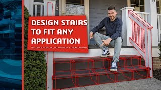 Design Stairs to Fit Any Application – Episode 8 – SOLIDWORKS Live Design [upl. by Dlaregztif]