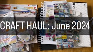 CRAFT HAUL June 2024 [upl. by Arnie]