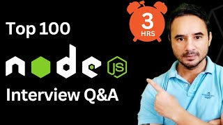 Nodejs  Top 100 Interview Questions and Answers [upl. by Livy]