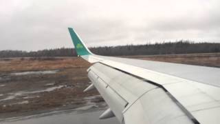 Aer Lingus 757 landing in Gander [upl. by Raskind]