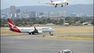 Qantas Club Adelaide followed by flight QF1950 from Adelaide to Darwin 20102024 [upl. by Kezer]