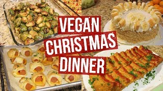 VEGAN CHRISTMAS DINNER  9 Recipe Ideas In 1 Minute [upl. by Ntsyrk]