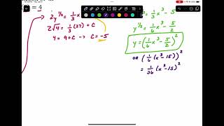 SIM CALC Differential Equations Example 2 Video 2 [upl. by Oicnecserc]