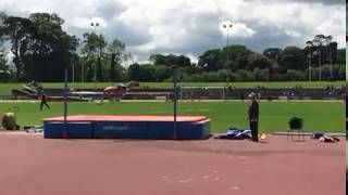 C Kennedy High Jump Tailteann Games [upl. by Ylam]