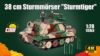 38 cm Sturmmörser quotSturmtigerquot  COBI 2585 cobi bricks [upl. by Adler243]