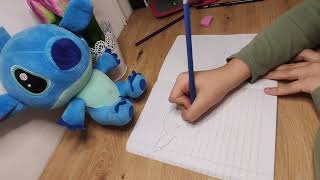 Kako nacrtati SticaHow to draw your favorite hero Stitch 2025 stitch how drawing [upl. by Aneeg]