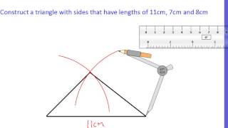 Constructing Triangles [upl. by Leanor]