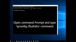 How to clear or flush DNS cache on your computer  Flush DNS command in windows 10 [upl. by Annoet]