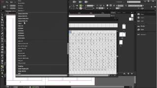 Glyphs  InDesign CC Tutorial 1120 [upl. by Lippold]