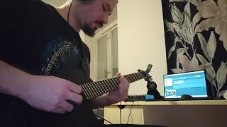 Descending  Tool guitar cover [upl. by Danny]