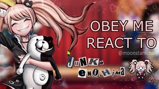 OBEY ME react to FMC as Junko Enoshima  part 2 [upl. by Oika30]