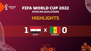 Egypt 🆚 Senegal Highlights  FIFA World Cup 2022 African Qualifiers  1st leg [upl. by Ellebanna]