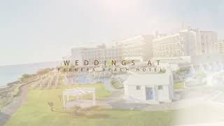 Pernera Beach Hotel Dream Cyprus Wedding [upl. by Dawna]