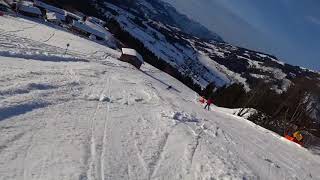 Hollernabfahrt Piste 110a in Westendorf [upl. by Kippy]