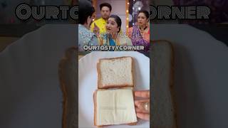 Easy Peasy Cheesy Garlic Bread 🥪 Anupama Baa ne mama ji ko mara thappad 👋 anupama bread [upl. by Salter871]