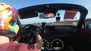 Mx5 ND2 Trackday Driving Experience  Autódromo San Antonio Best lap 568 seg [upl. by Crandell]