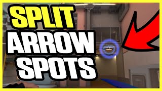 BEST SOVA ARROW SPOTS SPLIT  Valorant Guide Tips amp Tricks [upl. by Bobseine170]