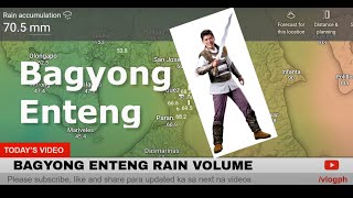 Bagyong Enteng 2024  Typhoon Enteng Update Rain VOLUME  Enteng PH  PAGASA [upl. by Hcirdeirf]