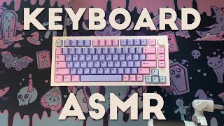 My First Custom Keyboard ♡ ASMRSound Test [upl. by Nylrehc]