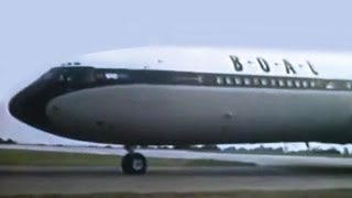 BOAC Vickers VC10 Travelogue  1964 [upl. by Aihcats]