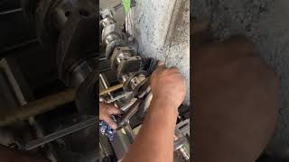 crankshaft jcb repairing engine fitting enginerepair mechanic [upl. by Ram]